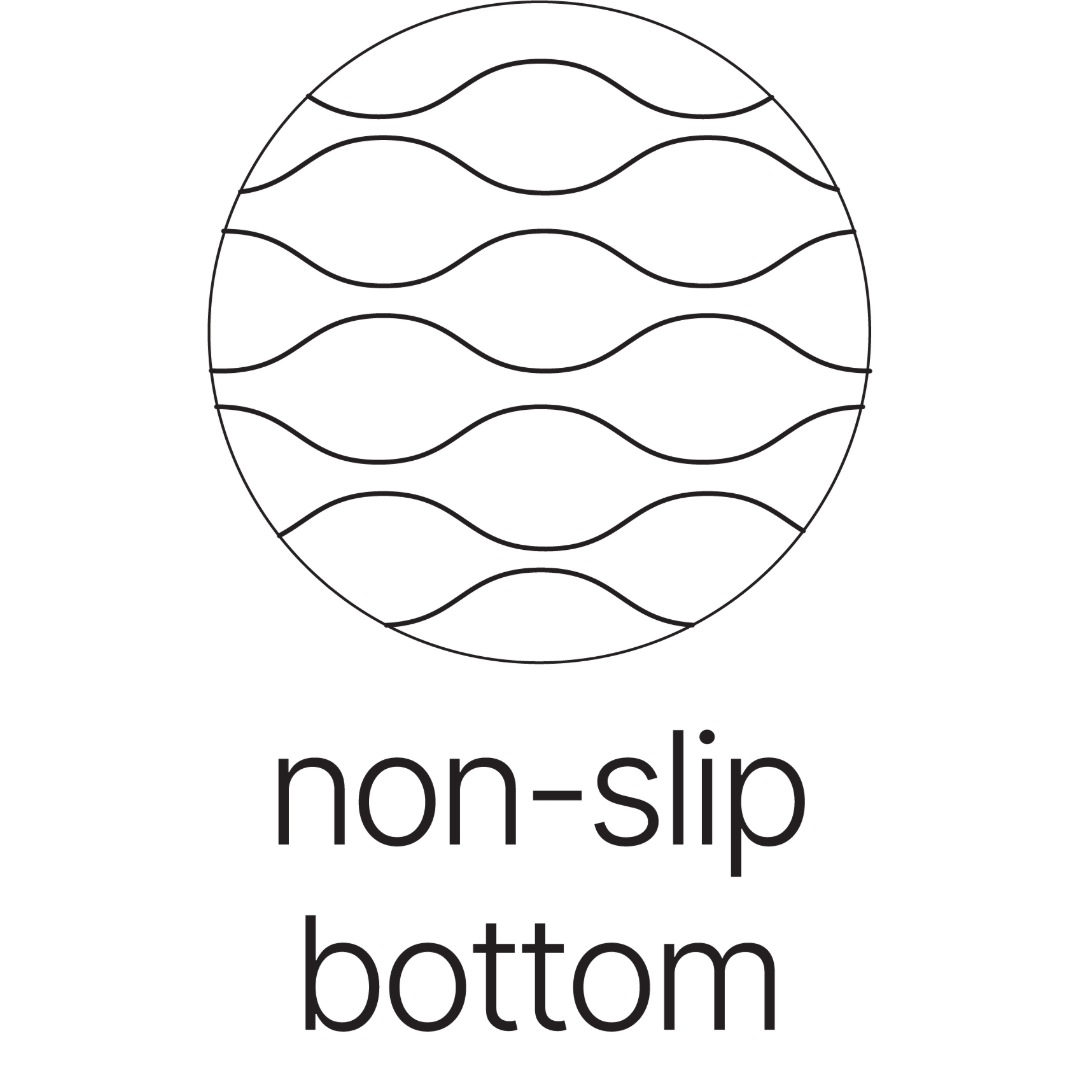 Non-slip bottom